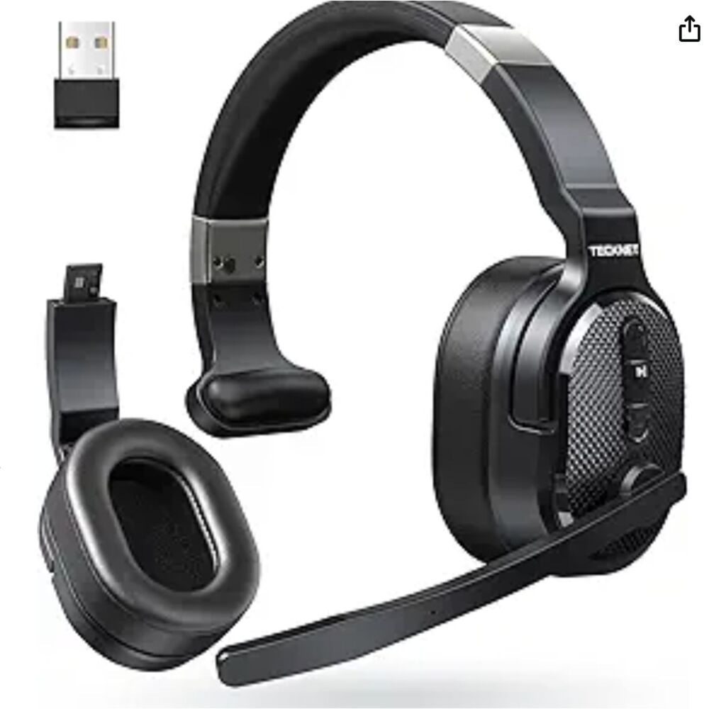 Tecknet Bluetooth and USB Headset